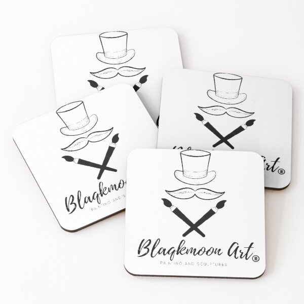 Item preview, my logo for light colors designed and sold by Blaqkmoon-Art.