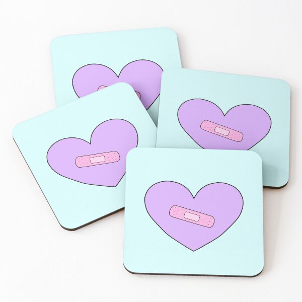 Item preview, Heal My Heart - Purple & Pink designed and sold by TheeForestFox Shop.