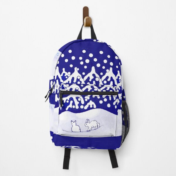 Item preview, Winter Night snow bunnies footprint designed and sold by sumrdb.