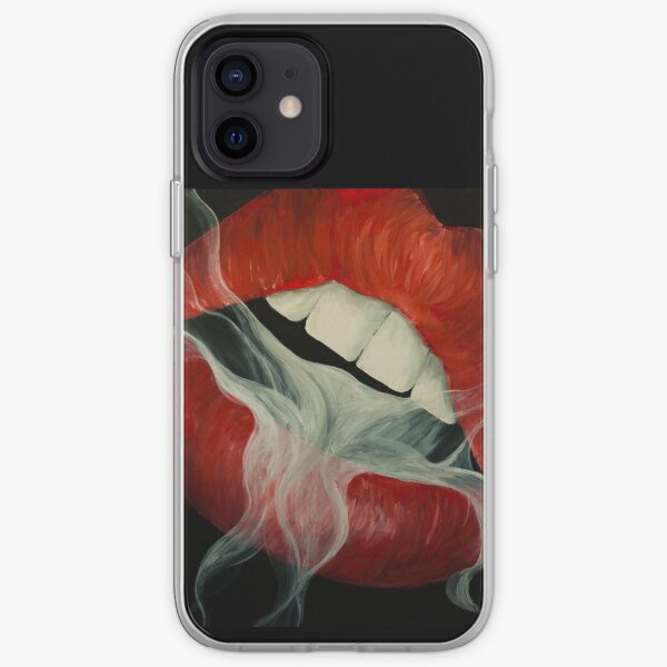 Lipstick and Cigarettes iPhone Soft Case