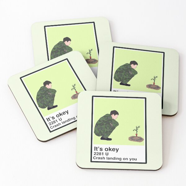 Item preview, PANTONE - CRASH LANDING ON YOU designed and sold by MomosDrawing.