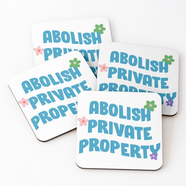 Item preview, Abolish Private Property designed and sold by Picket Club.