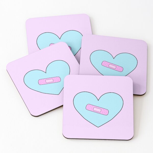 Item preview, Heal My Heart - Blue & Pink designed and sold by TheeForestFox Shop.
