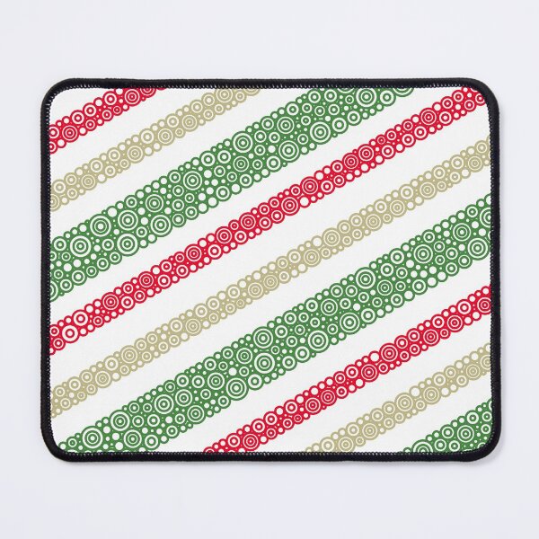Item preview, Red, Gold and Green Diagonal Stripes designed and sold by Pierre Bernard Jr.