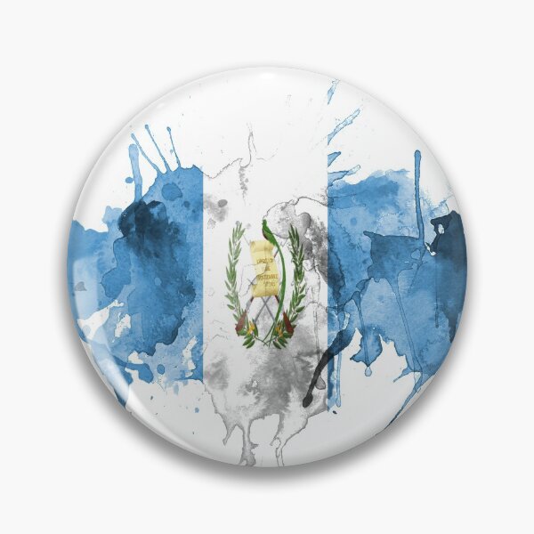 Item preview, guatemala flag digital watercolor designed and sold by lipedesigns.