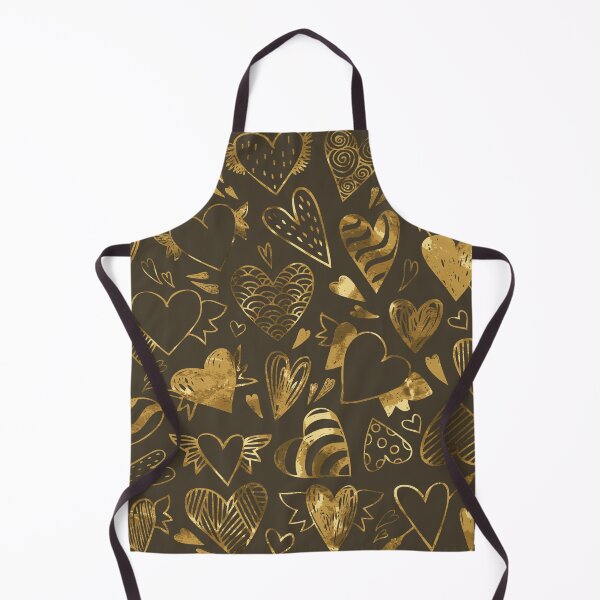 Item preview, golden valentines hearts watercolor designed and sold by hbnhicham.