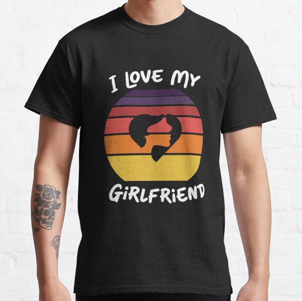 I Love My Louisiana Girlfriend T-Shirt, Zazzle