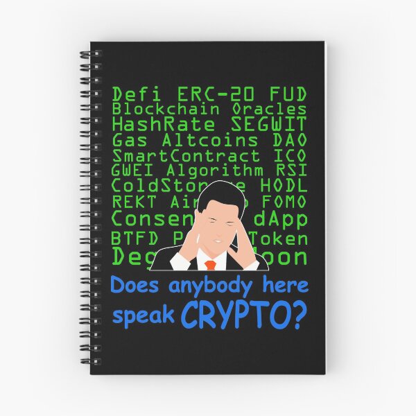 Item preview, Does Anybody Here Speak Crypto designed and sold by mrtraz.