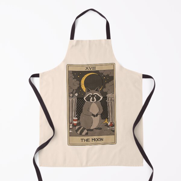 Item preview, The Moon - Raccoons Tarot designed and sold by Thiago Corrêa.