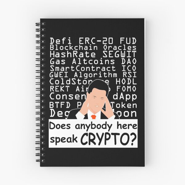 Item preview, Does Anybody Here Speak Crypto designed and sold by mrtraz.