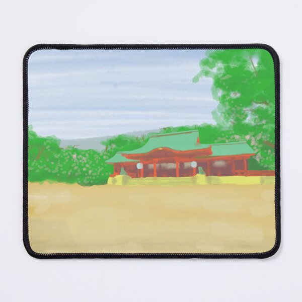 Item preview, Original Japanese Jinja Shrine Painting designed and sold by sisterloli.