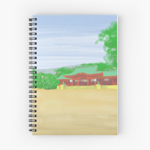 Item preview, Original Japanese Jinja Shrine Painting designed and sold by sisterloli.