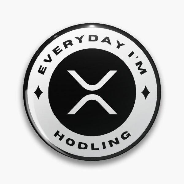 Item preview, Everyday I'm Hodling - Ripple (XRP) - White designed and sold by issaapparel.