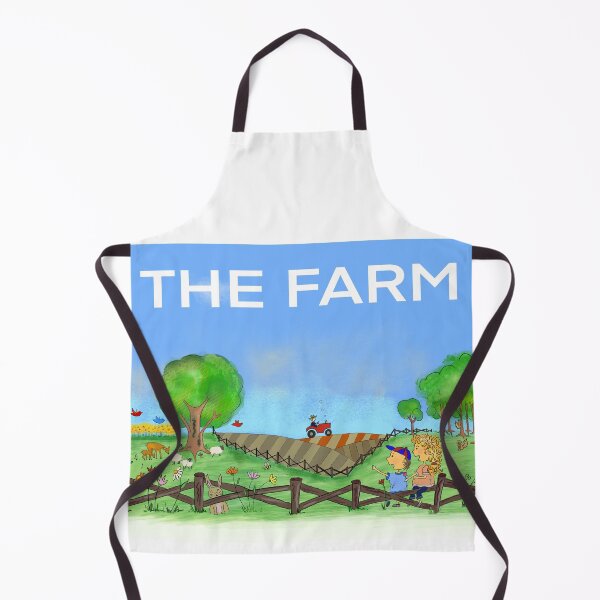 Item preview, The Farm animals and childrens illustration digital art country designed and sold by Pascale Breton.