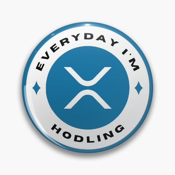 Item preview, Everyday I'm Hodling -  Ripple (XRP) - Color designed and sold by issaapparel.