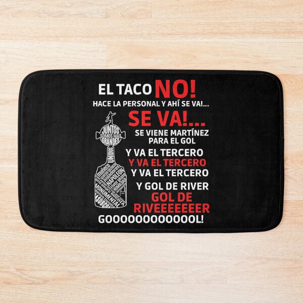 Item preview, River Plate Y Va El Tercero Pity Martinez El Taco No designed and sold by 2MdesignStore.