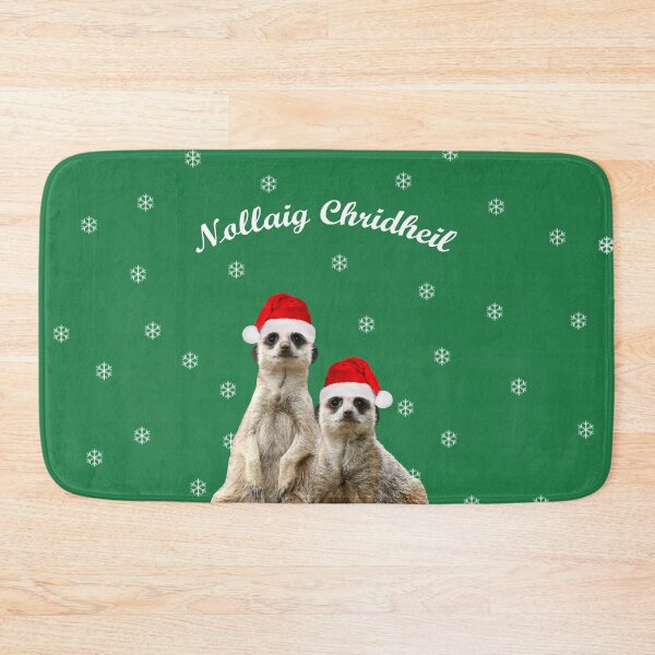 Item preview, Nollaig Chridheil Meerkats designed and sold by quentinjlang.