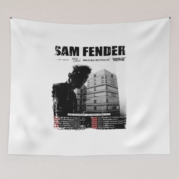 Item preview, Funny Man Sam Fender Uk Tour 2021 Awesome For Movie Fans designed and sold by BransonWikinson.