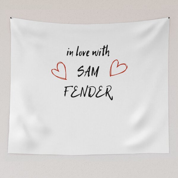 Item preview, Gifts Women In Love With Sam Fender Funny Cute Quote Graphic For Fans designed and sold by BransonWikinson.