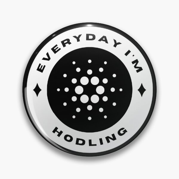 Item preview, Everyday I'm Hodling - Cardano (ADA) - White designed and sold by issaapparel.