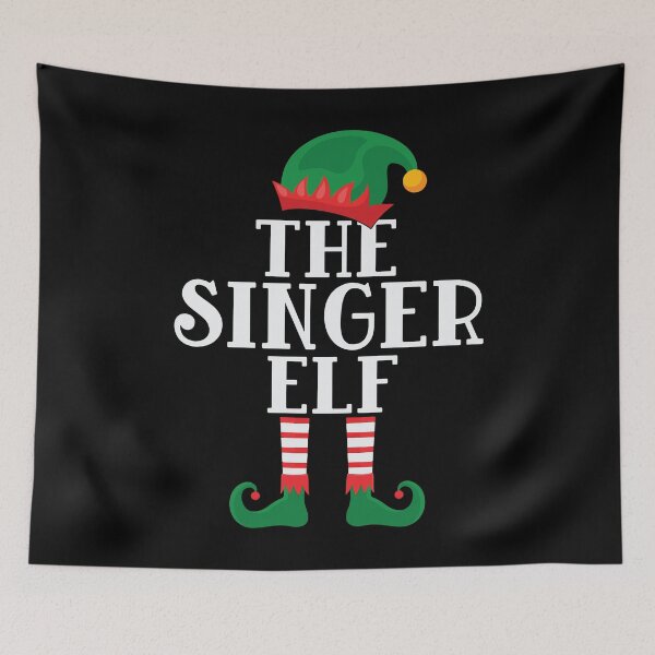 Item preview, The Singer Elf - Funny Christmas 2021  designed and sold by thecooltable.