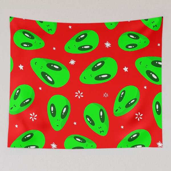 Item preview, ugly christmas alien stars  designed and sold by Gossip Rag.