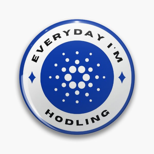 Item preview, Everyday I'm Hodling - Cardano (ADA) - Color designed and sold by issaapparel.