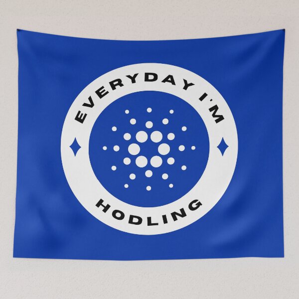 Item preview, Everyday I'm Hodling - Cardano (ADA) - Color designed and sold by issaapparel.