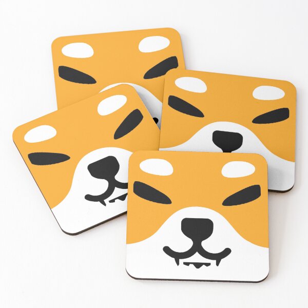 Item preview, SHIBA INU SHIB Face Crypto Icon Logo Trader Investor designed and sold by Aetha.