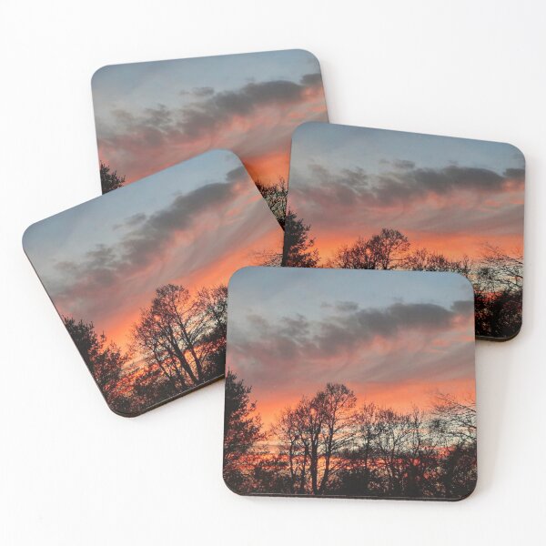 Item preview, Bright, Colourful Autumn Sunset Sky and Clouds  designed and sold by SarahJisri.
