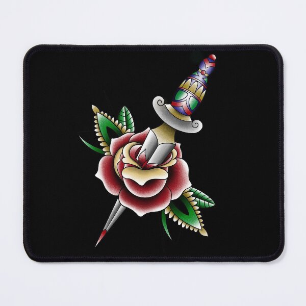 Item preview, Rose and Dagger Tattoo designed and sold by CiricexChimera.