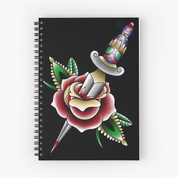 Item preview, Rose and Dagger Tattoo designed and sold by CiricexChimera.