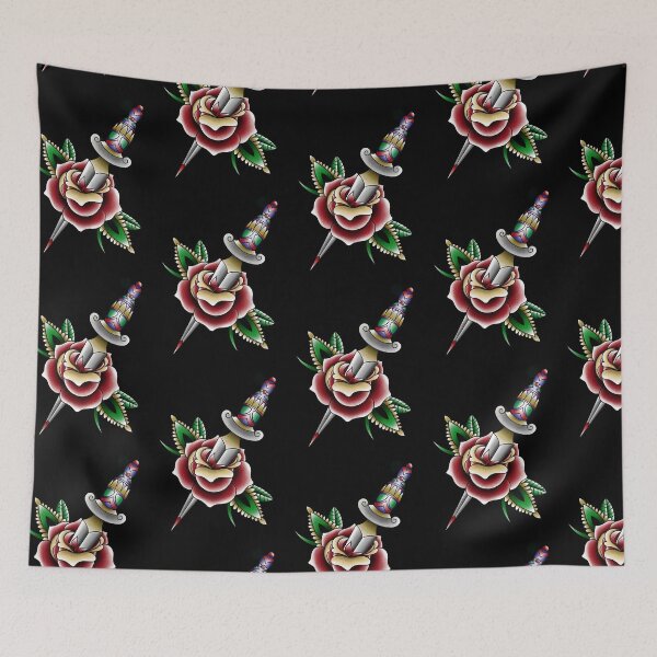 Item preview, Rose and Dagger Tattoo designed and sold by CiricexChimera.