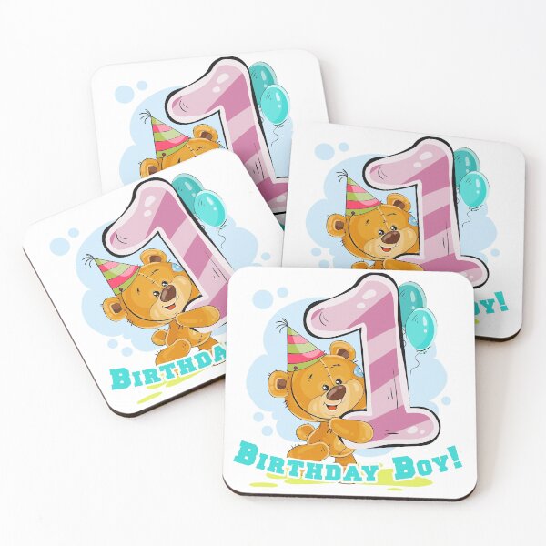 Item preview, Boy's First Birthday! designed and sold by lucidfrog.