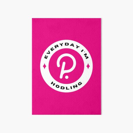 Artikel-Vorschau von Everyday I'm Hodling - Polkdadot (DOT) - Farbe, designt und verkauft von issaapparel.