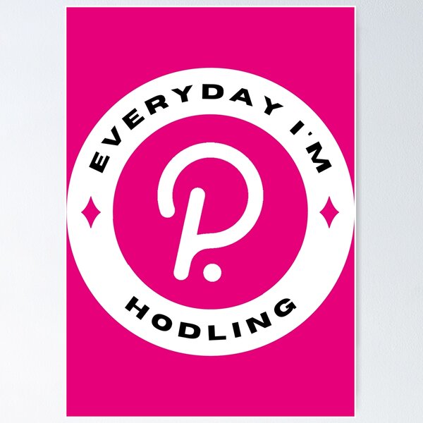 Artikel-Vorschau von Everyday I'm Hodling - Polkdadot (DOT) - Farbe, designt und verkauft von issaapparel.
