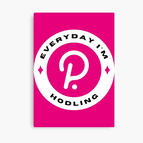 Artikel-Vorschau von Everyday I'm Hodling - Polkdadot (DOT) - Farbe, designt und verkauft von issaapparel.