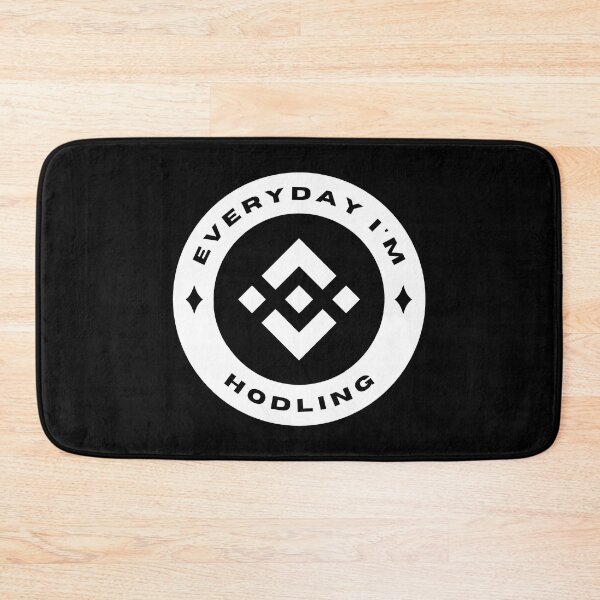 Item preview, Everyday I'm Hodling - Binance Coin (BNB) - White designed and sold by issaapparel.