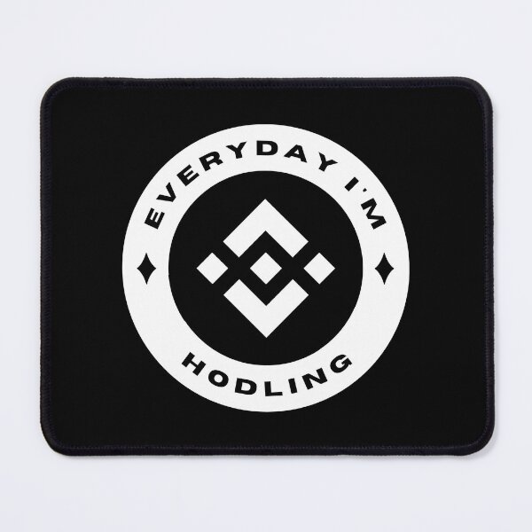 Item preview, Everyday I'm Hodling - Binance Coin (BNB) - White designed and sold by issaapparel.