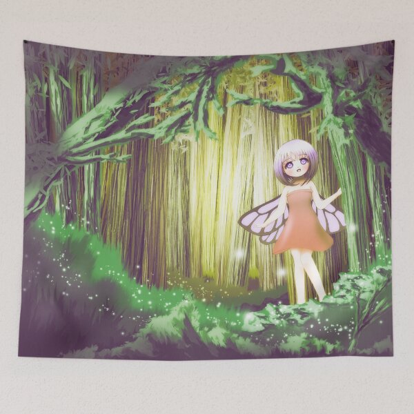 Item preview, Forest Fairy Original Character Artwork designed and sold by sisterloli.