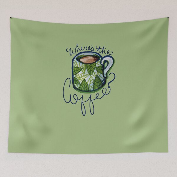 Item preview, Where's the coffee designed and sold by FrictionMaxxing.