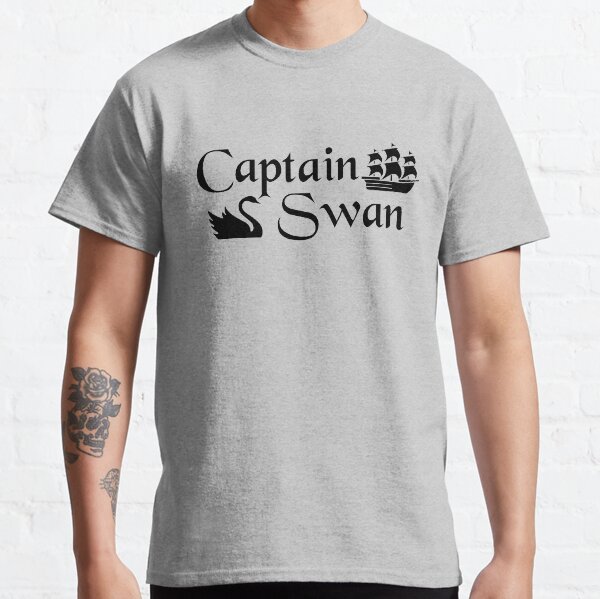 Captain Swan Icons Typography 2 Classic T-Shirt