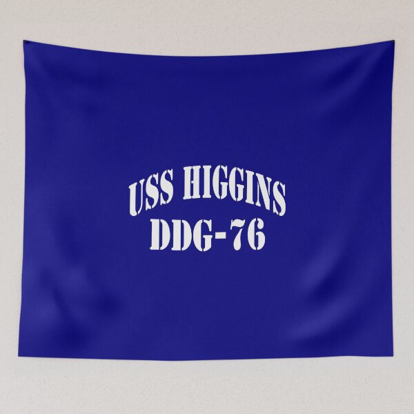 Aperçu de l'œuvre USS HIGGINS (DDG-76) MAGASIN DE NAVIRE créée et vendue par militarygifts.