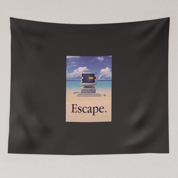Item preview, Vaporwave Macintosh Sticker designed and sold by MaikRonnicke.