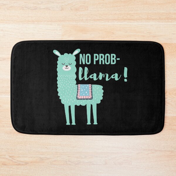 Item preview, Llama Gifts for Women and Men, No Prob Llama Cute Funny Alpaca Farm Animal Gifts designed and sold by Teez-Me.