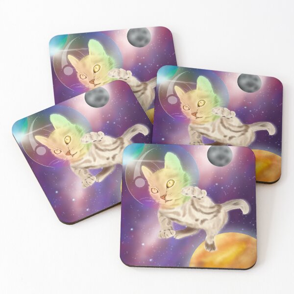 Item preview, Space Cat designed and sold by DiaboliKupcake.