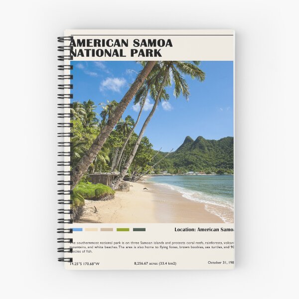 Item preview, American Samoa National Park designed and sold by JoshuaDarbon94.