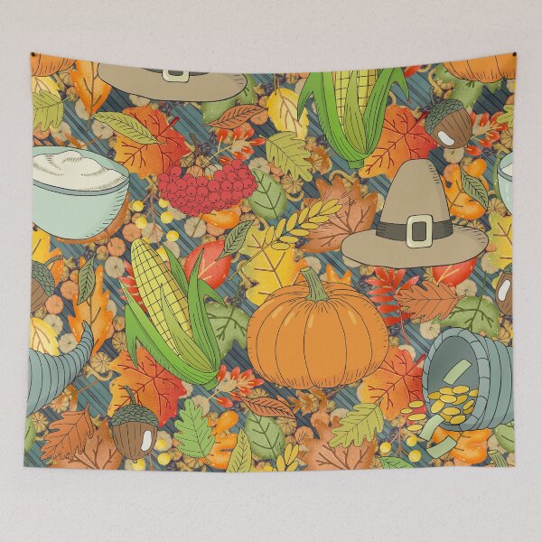 Item preview, Thanksgiving Dinner Pattern designed and sold by Designs By YL.