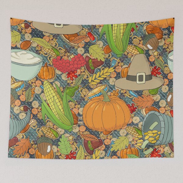 Item preview, Thanksgiving Dinner Pattern designed and sold by Designs By YL.