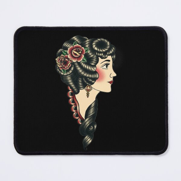 Item preview, Girl Head Tattoo designed and sold by CiricexChimera.